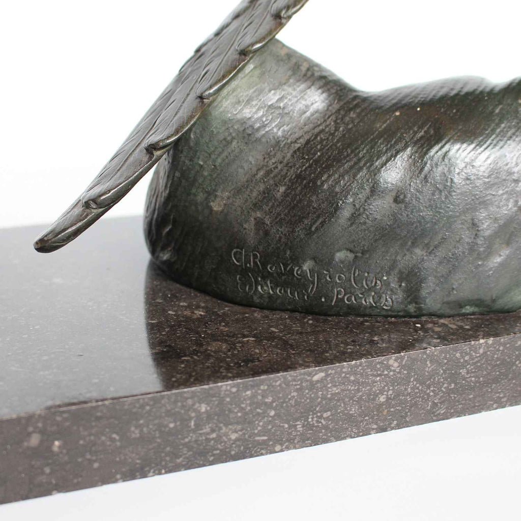 Rochard Art Deco seagulls sculpture