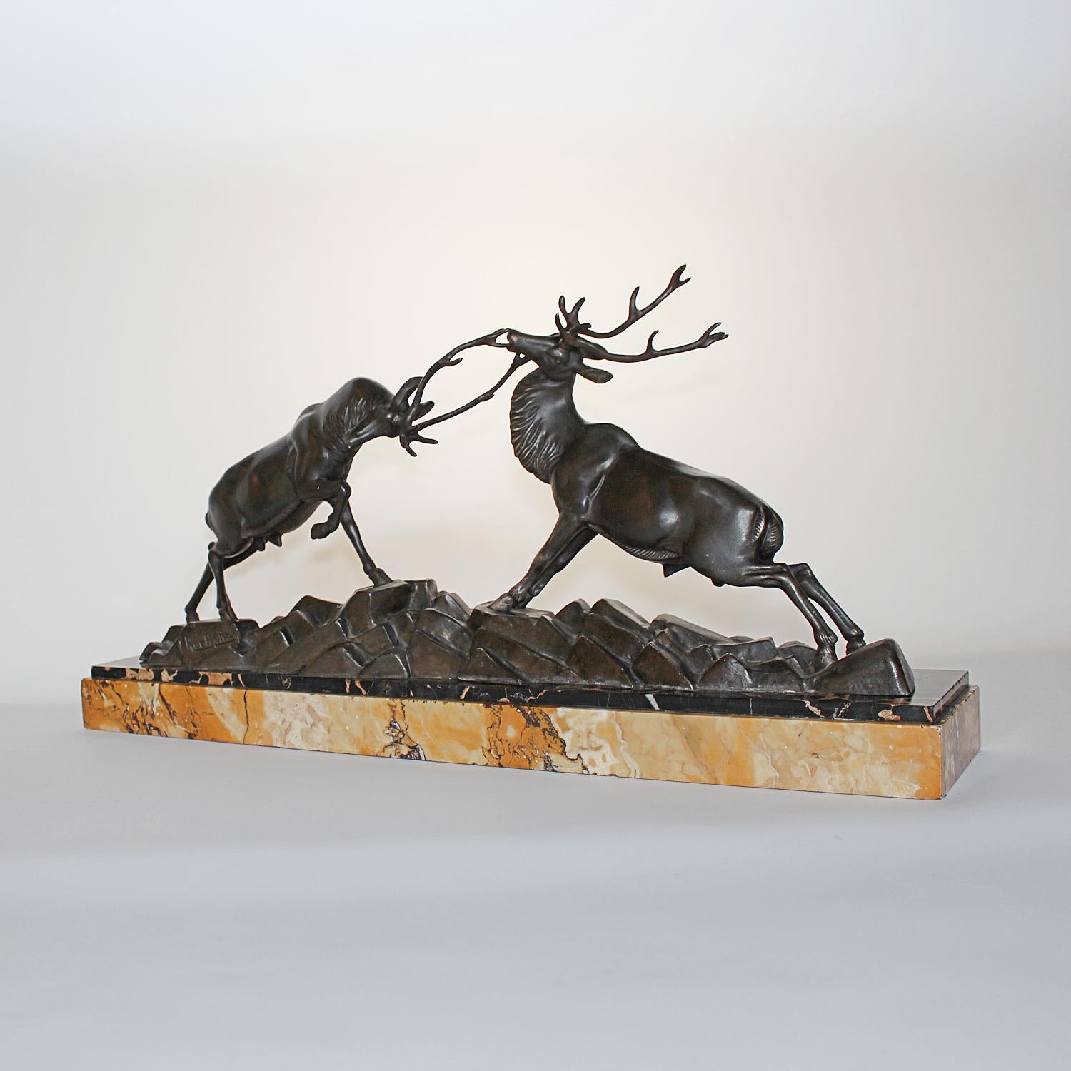 Art Deco Rochard animal sculpture