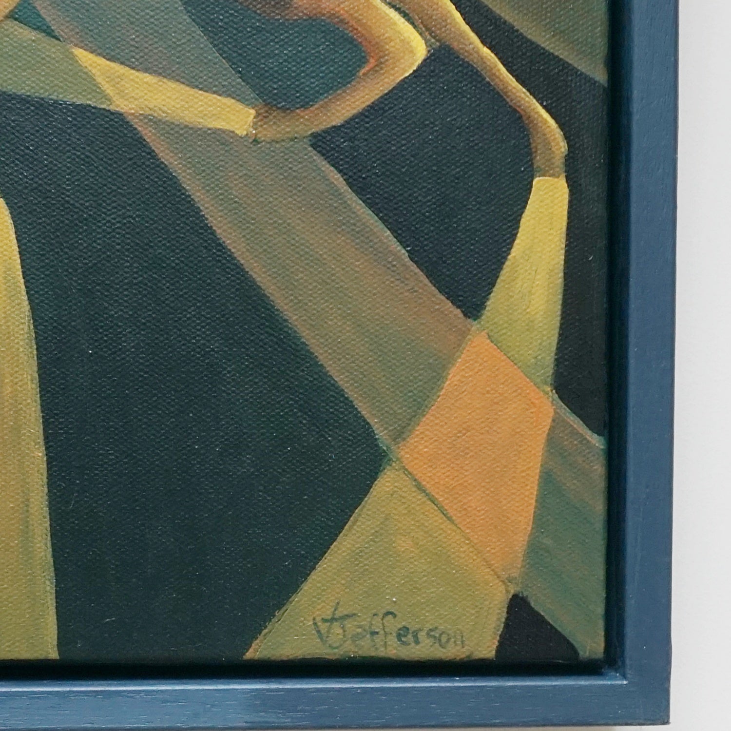 'Forest Deer' Contemporary Art Deco Style Art by Vera Jefferson - Jeroen Markies Art Deco