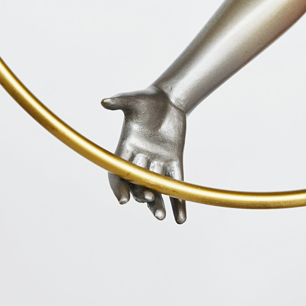 Hoop Dancer - Josef Lorenzl - Art deco bronze sculpture - Jeroen Markies Art Deco