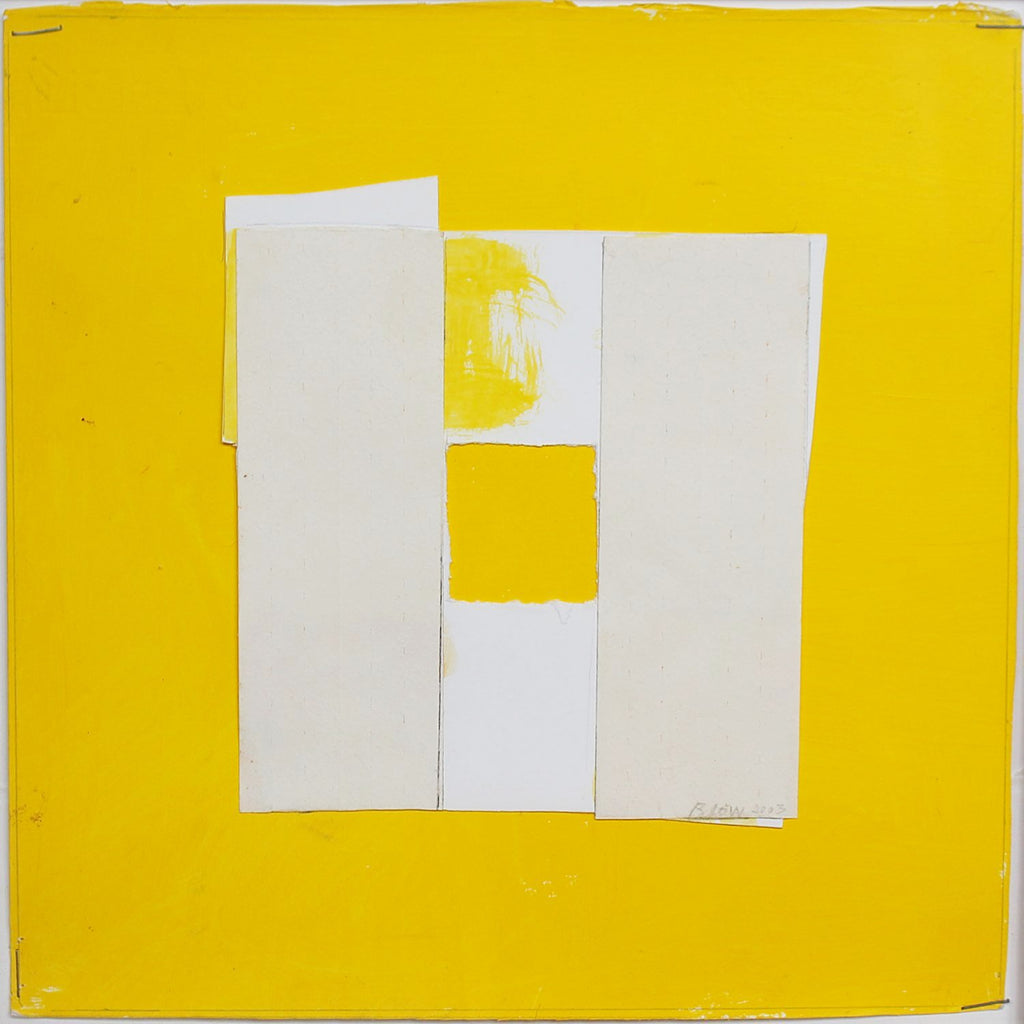 Sandra Blow collage Yellow Zen II 2003