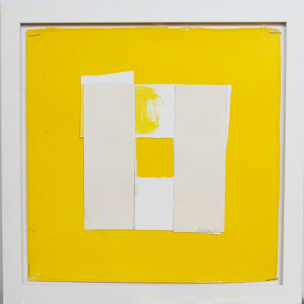 Sandra Blow collage Yellow Zen II 2003