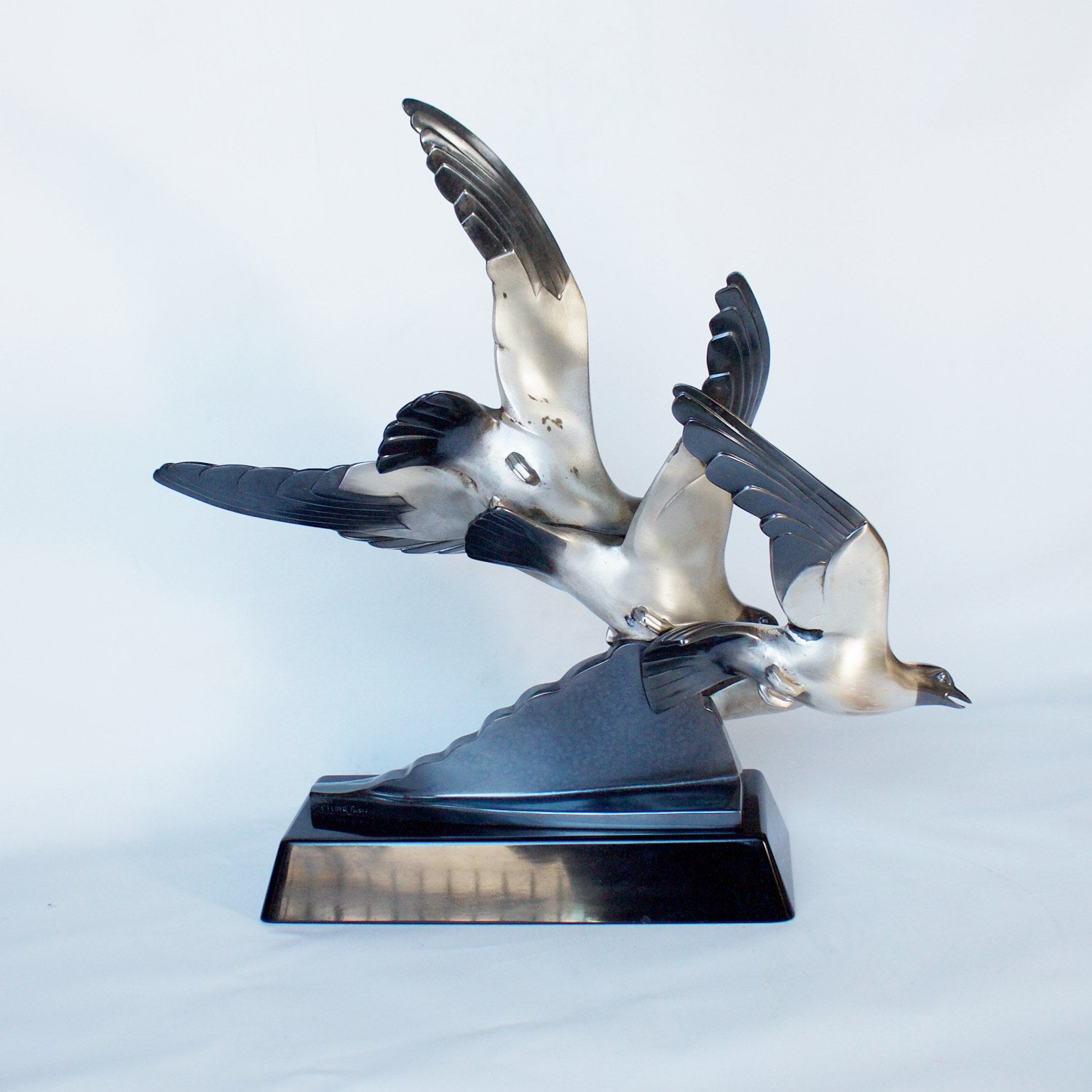 In Flight - Alexandre Kelety - Art Deco Bronze Sculptures - Jeroen Markies Art Deco