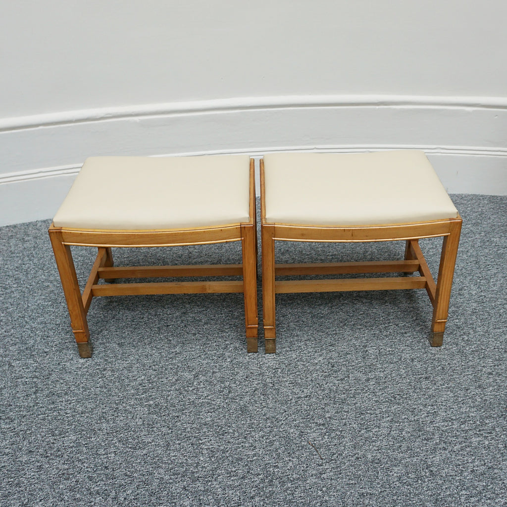 Pair of Vintage 1935 Art Deco Footstools - Jeroen Markies Art Deco