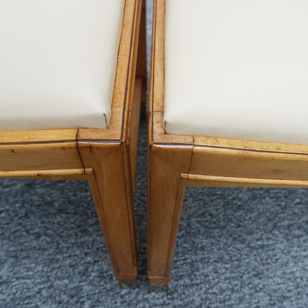 Pair of Vintage 1935 Art Deco Footstools - Jeroen Markies Art Deco