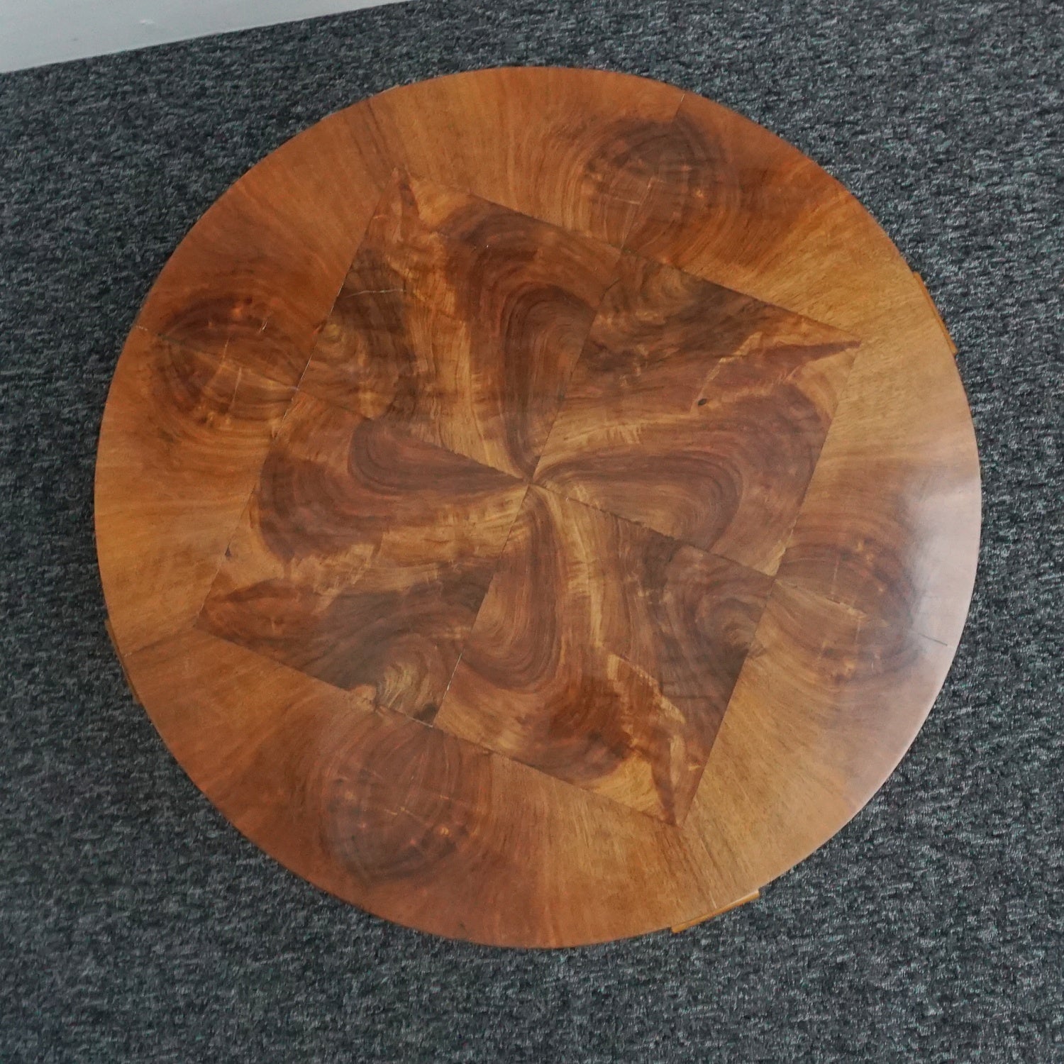 Art Deco Side Table - Burr Walnut - Jeroen Markies Art Deco Furniture