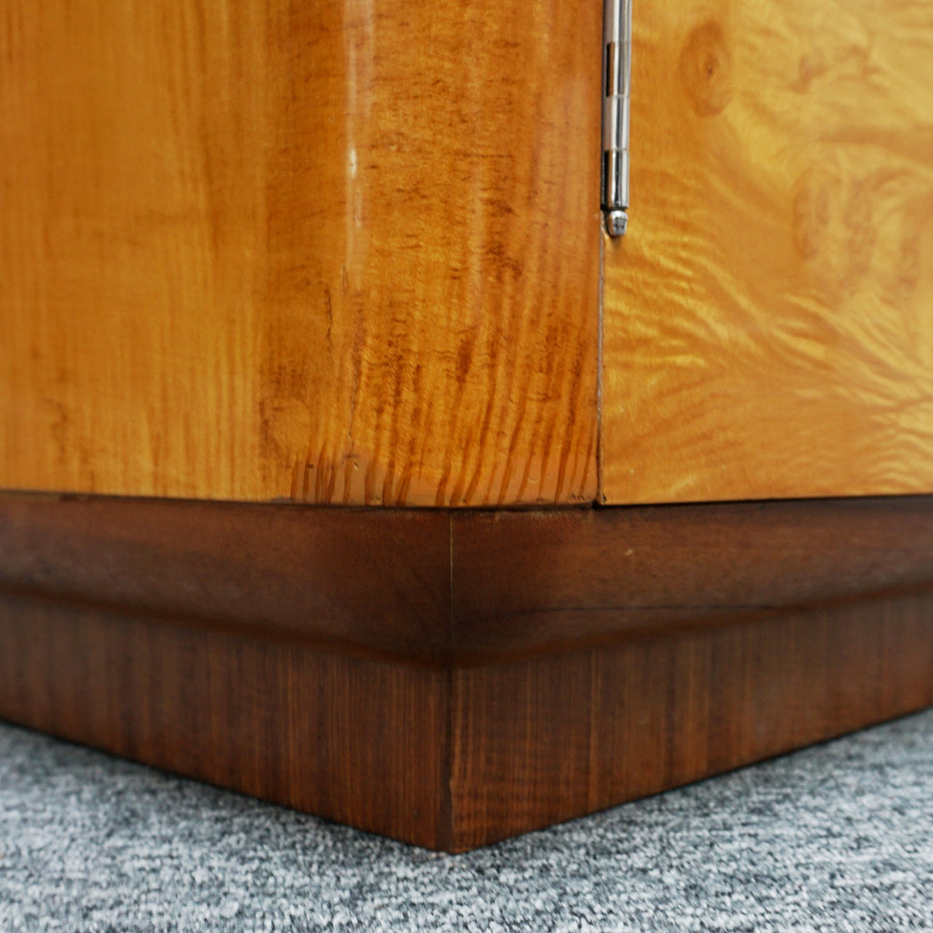 An Original Art Deco Satinbirch sideboard Circa 1935 - Jeroen Markies Art Deco