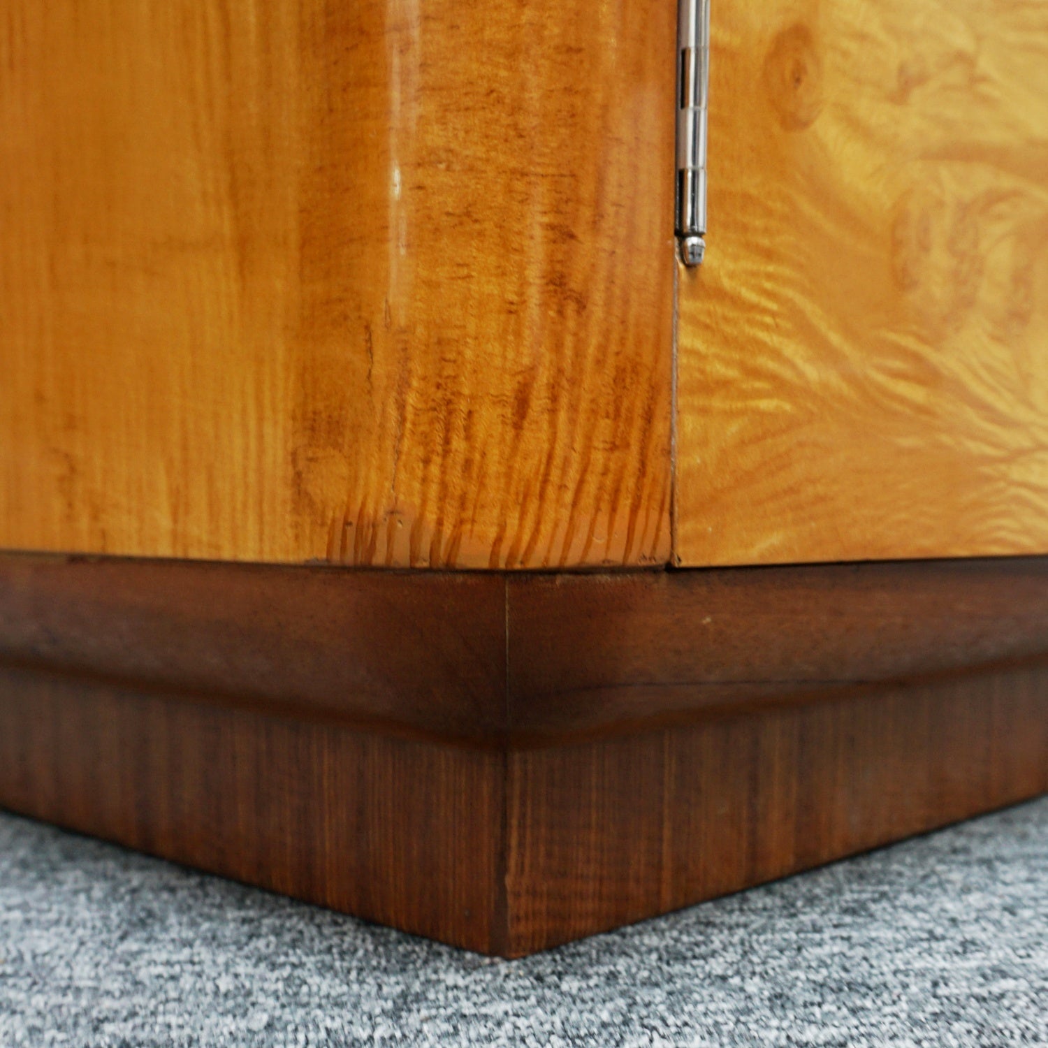 An Original Art Deco Satinbirch sideboard Circa 1935 - Jeroen Markies Art Deco