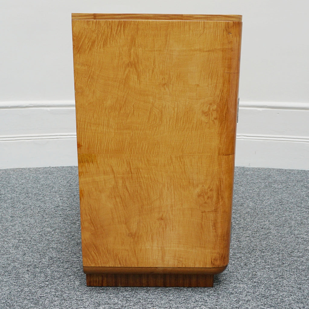 An Original Art Deco Satinbirch sideboard Circa 1935 - Jeroen Markies Art Deco