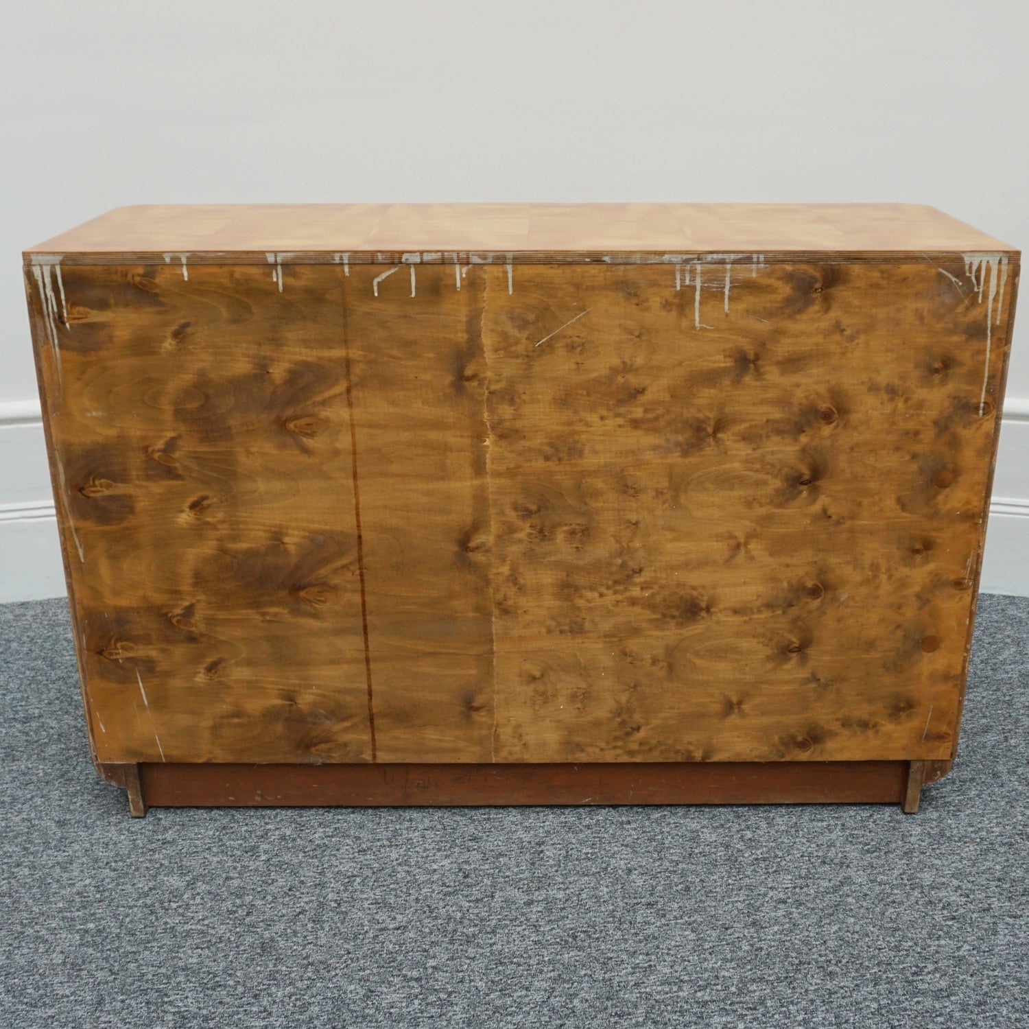 An Original Art Deco Satinbirch sideboard Circa 1935 - Jeroen Markies Art Deco