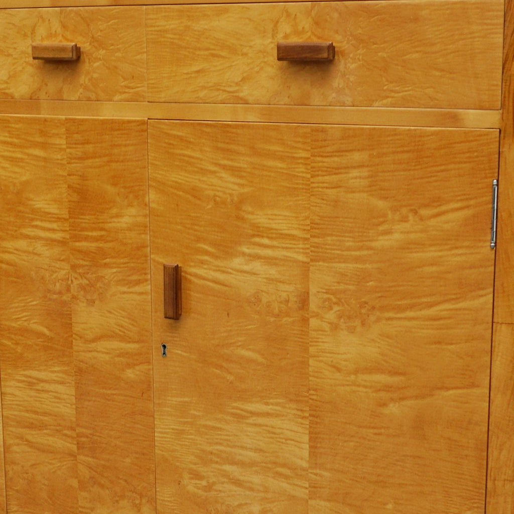 An Original Art Deco Satinbirch sideboard Circa 1935 - Jeroen Markies Art Deco