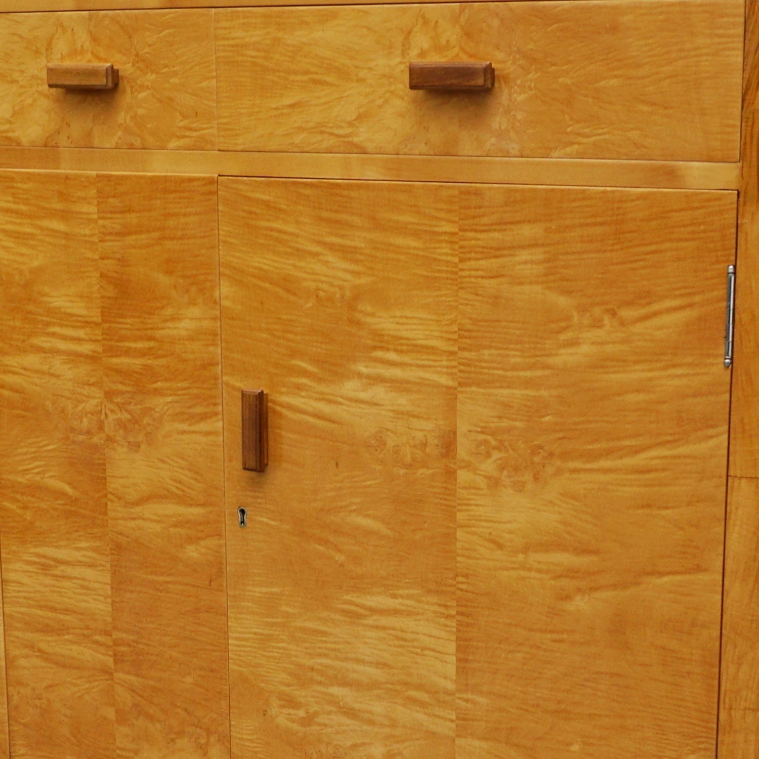 An Original Art Deco Satinbirch sideboard Circa 1935 - Jeroen Markies Art Deco