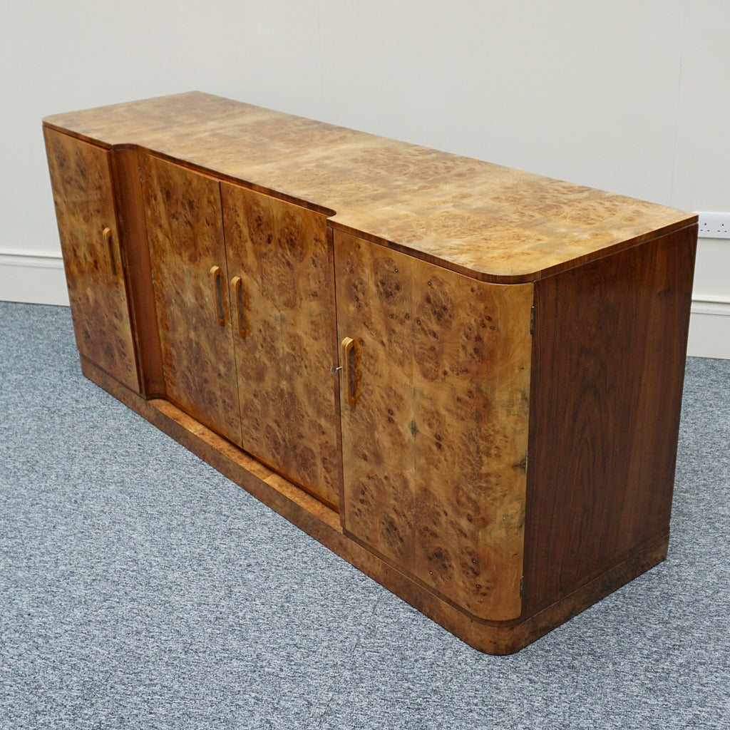 Art Deco Sideboard - Harry & Lou Epstein - Walnut -  Jeroen Markies Art Deco Furniture