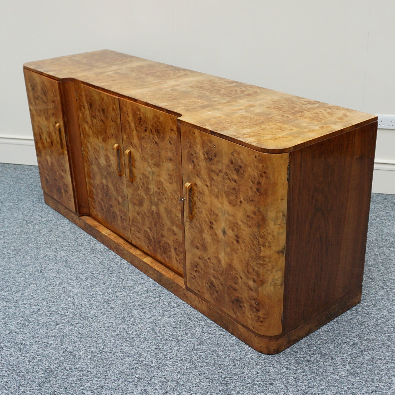 Art Deco Sideboard - Harry & Lou Epstein - Walnut -  Jeroen Markies Art Deco Furniture