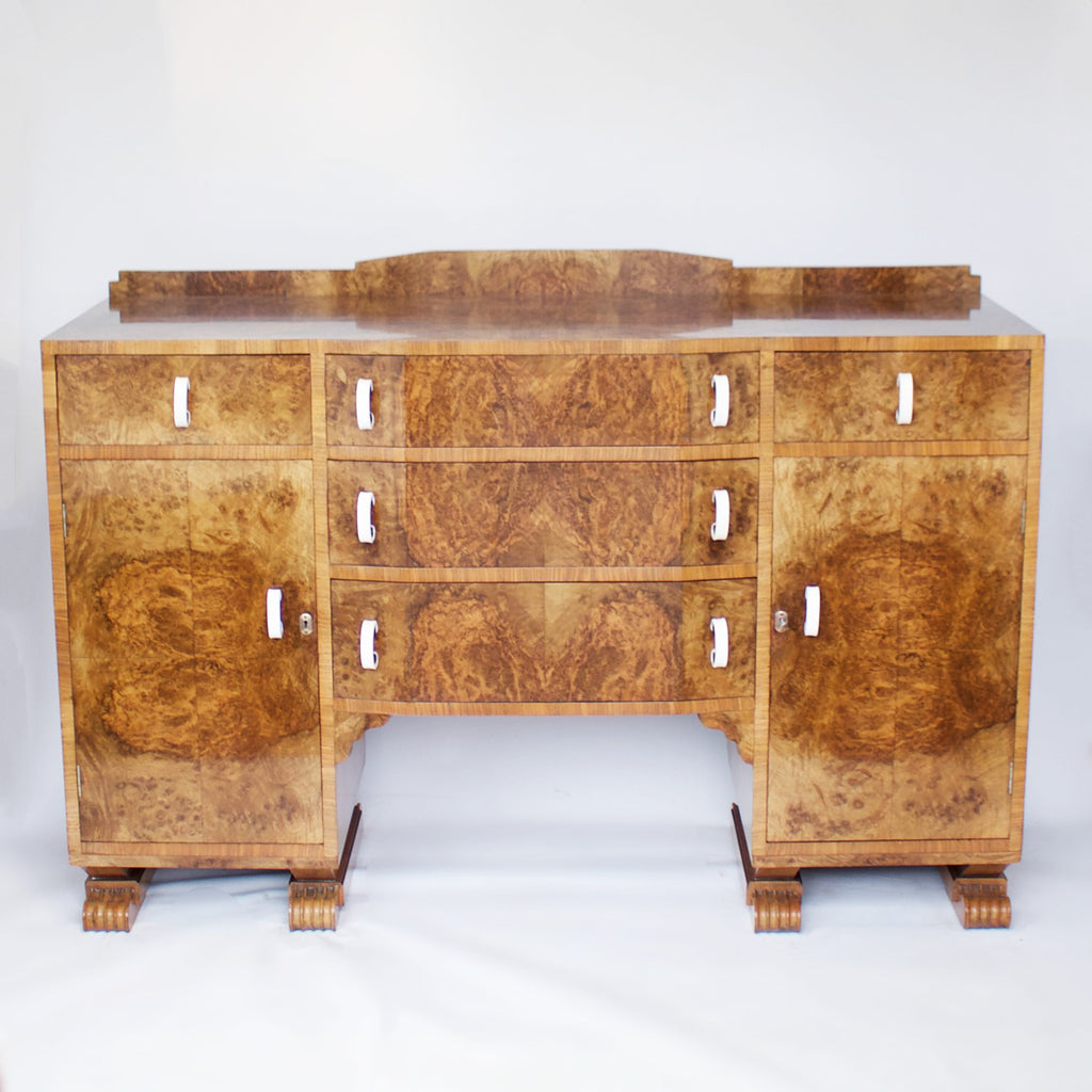 Art Deco Sideboard English, Circa 1930 