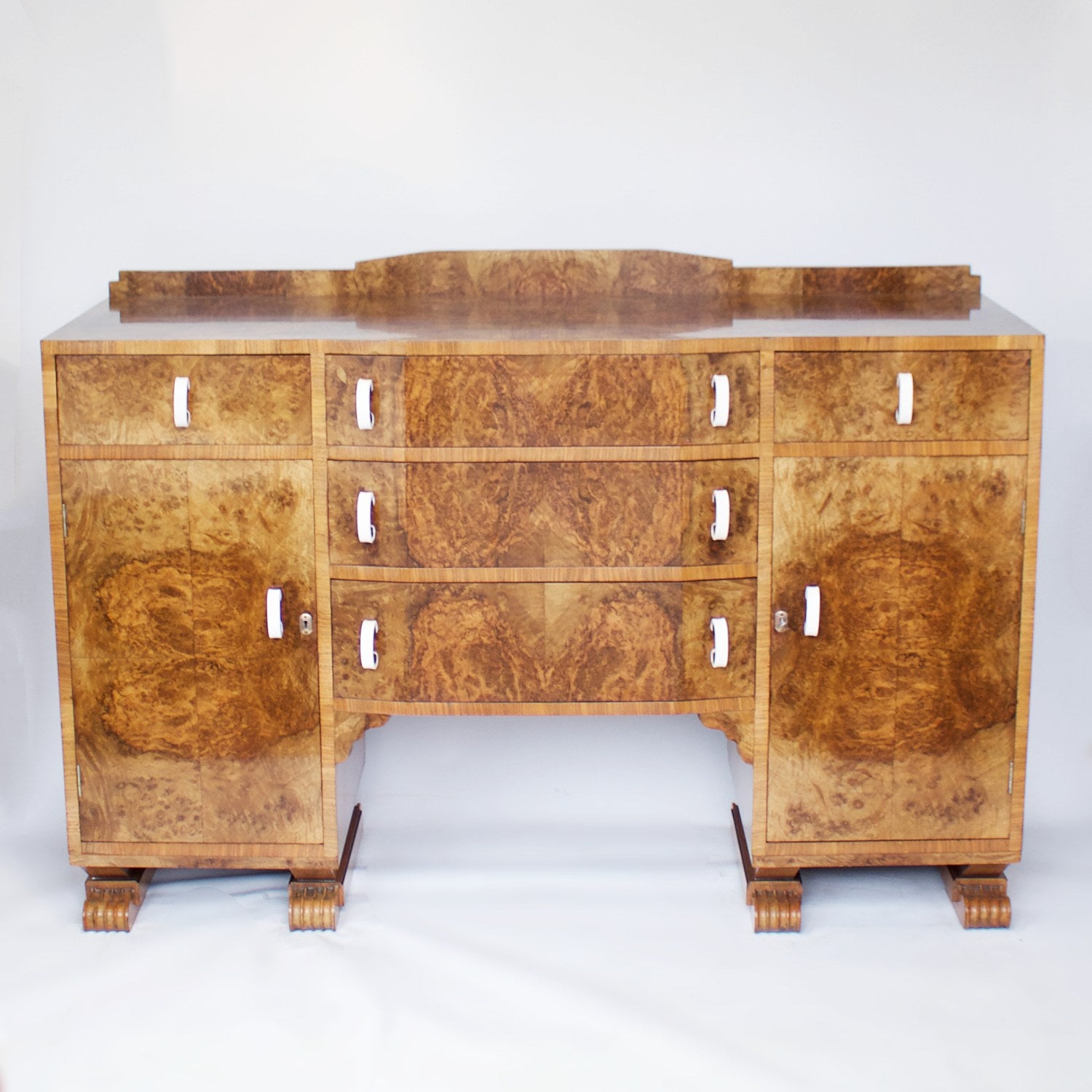 Art Deco Sideboard English, Circa 1930 