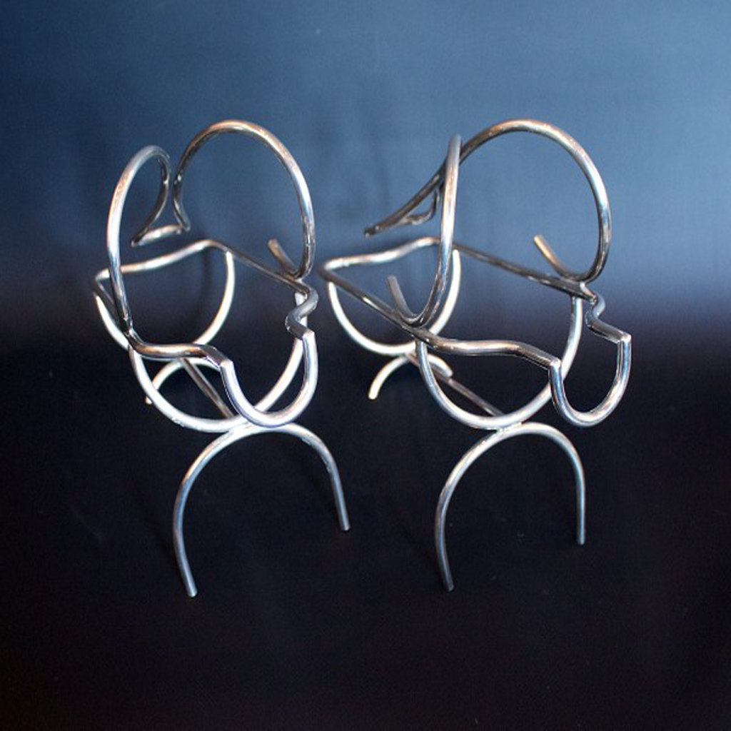 Silver Plated Wine Cradles