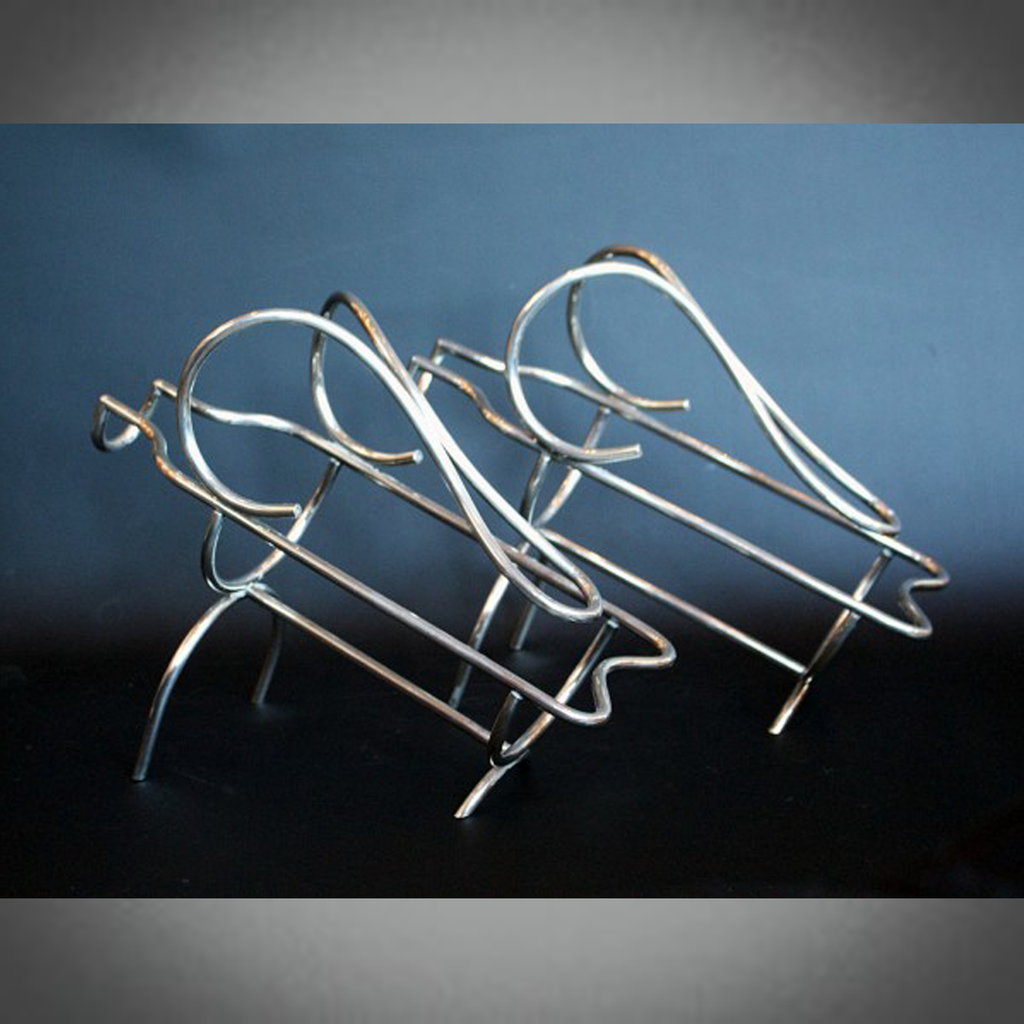 Silver Plated Wine Cradles