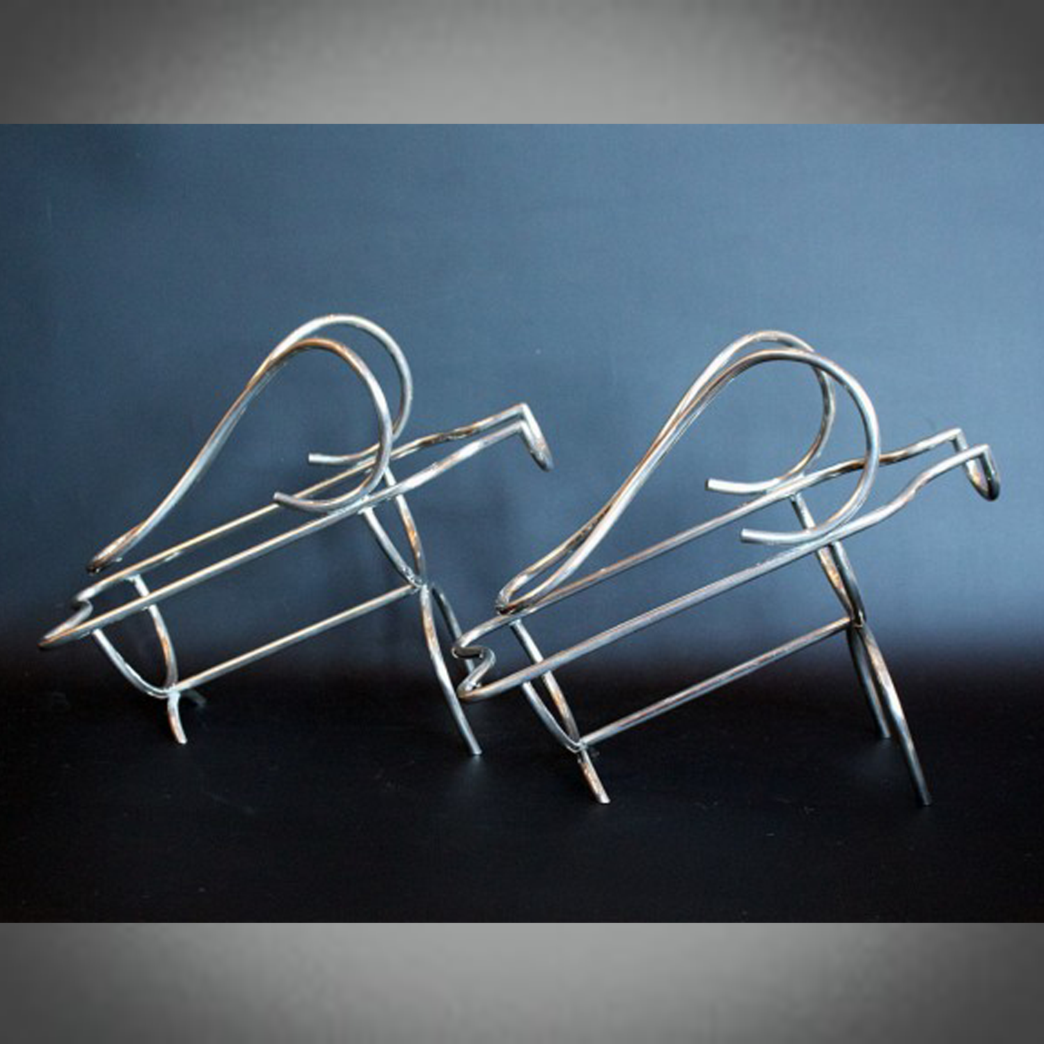 Silver Plated Wine Cradles