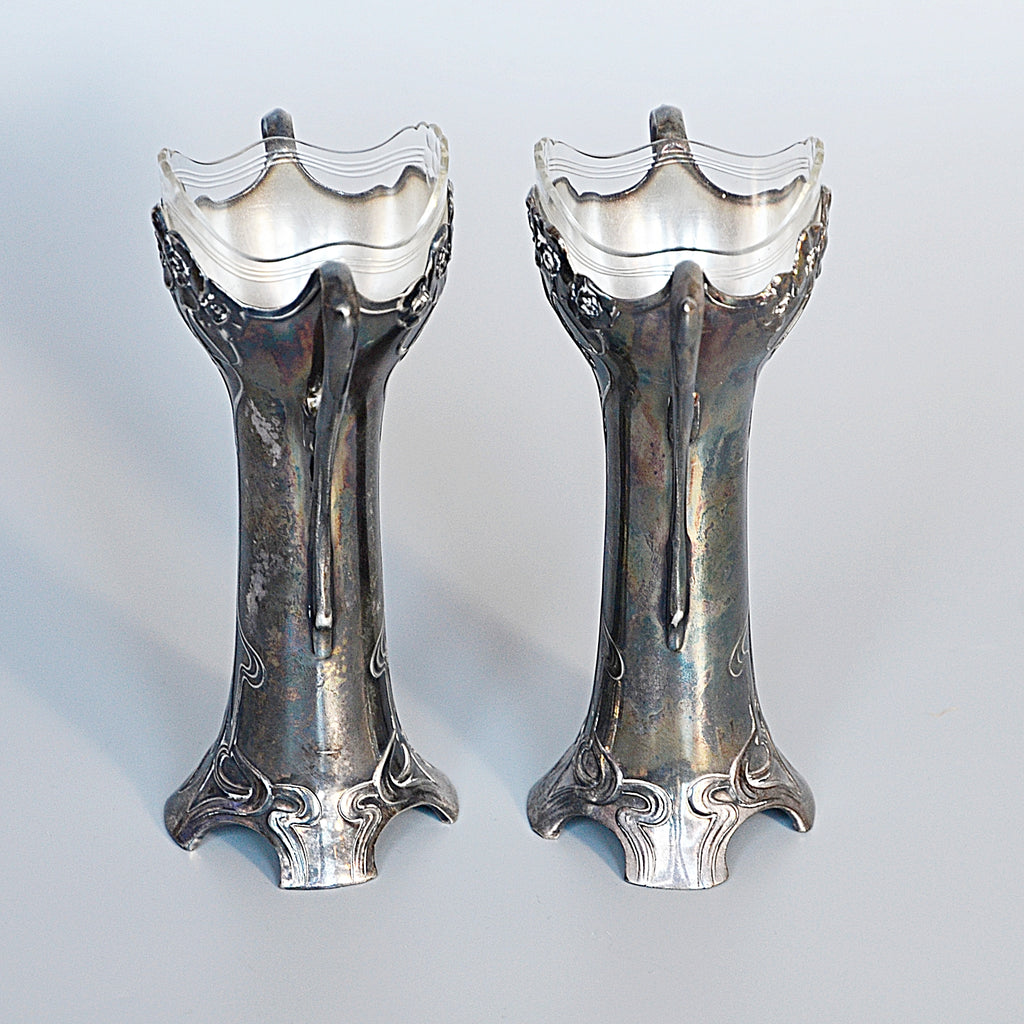 Pair of Art Nouveau Vases