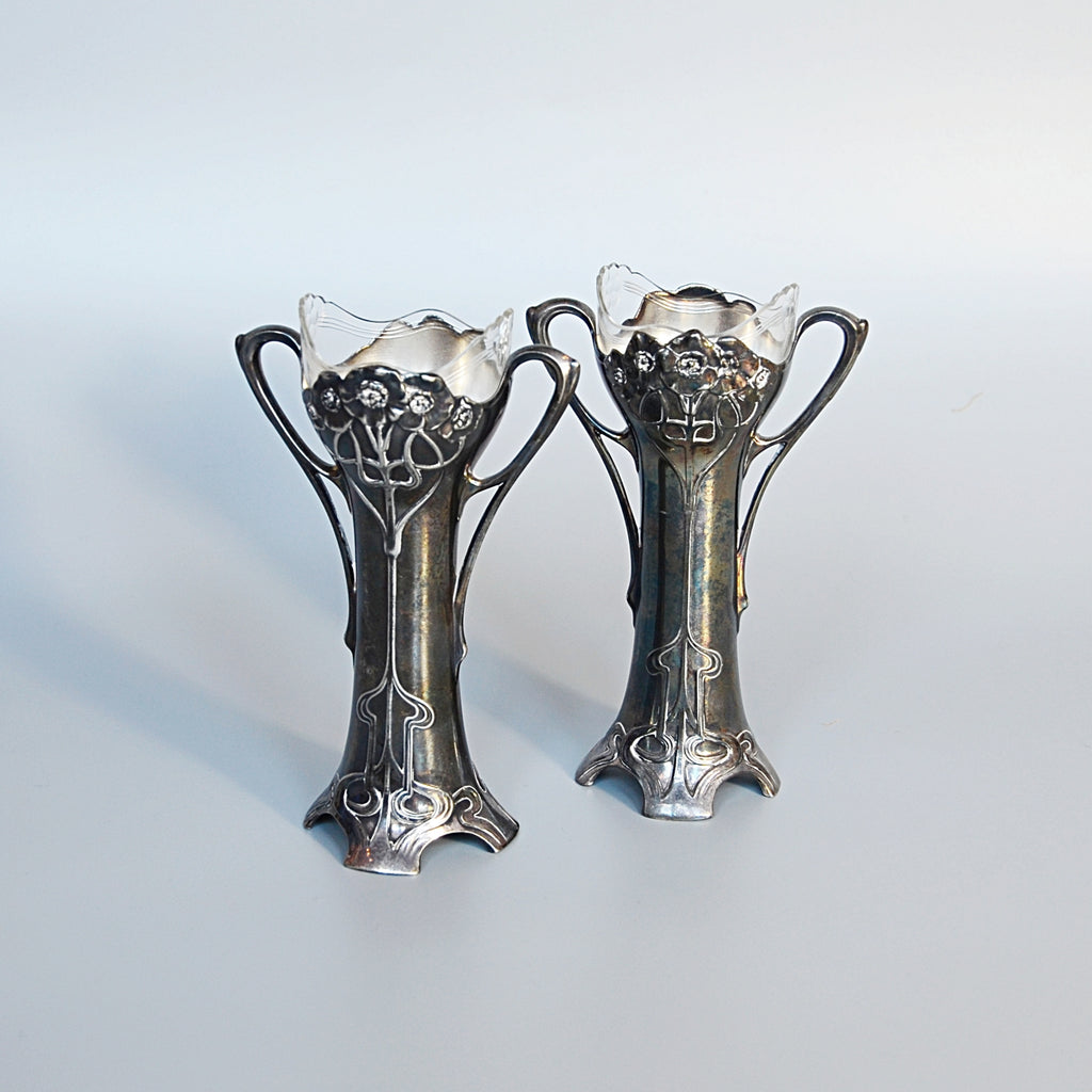 Pair of Art Nouveau Vases