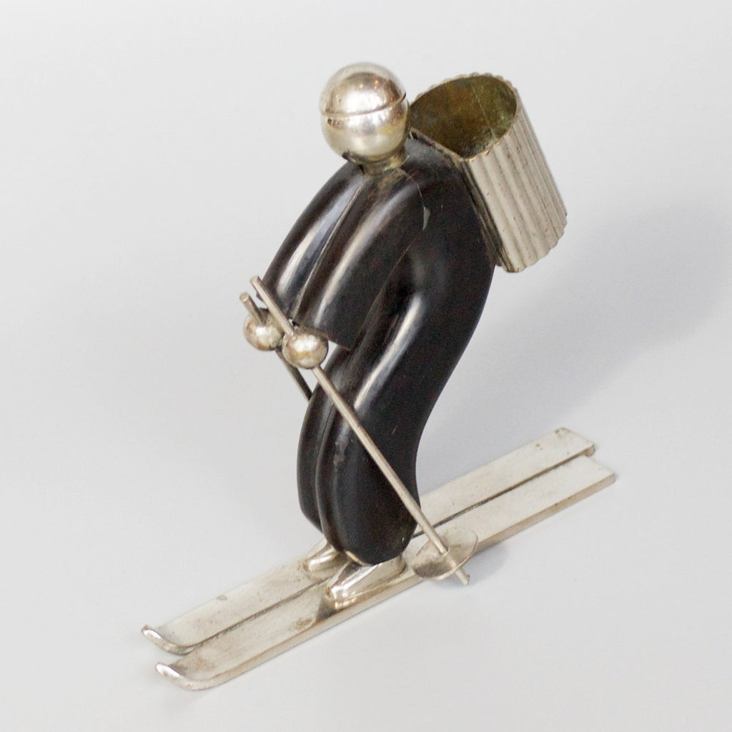 Art Deco Skier Attributed to Hagenauer Jeroen Markies Art Deco 