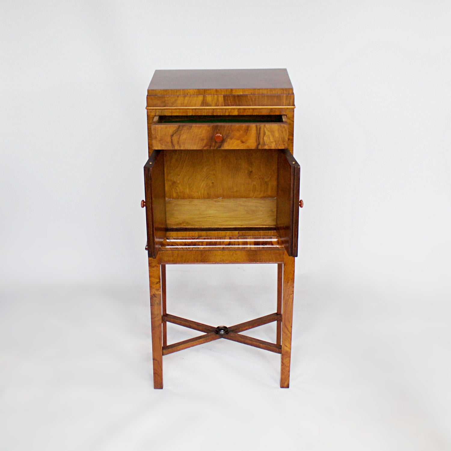 An Art Deco Walnut Cabinet Jeroen Markies Art Deco