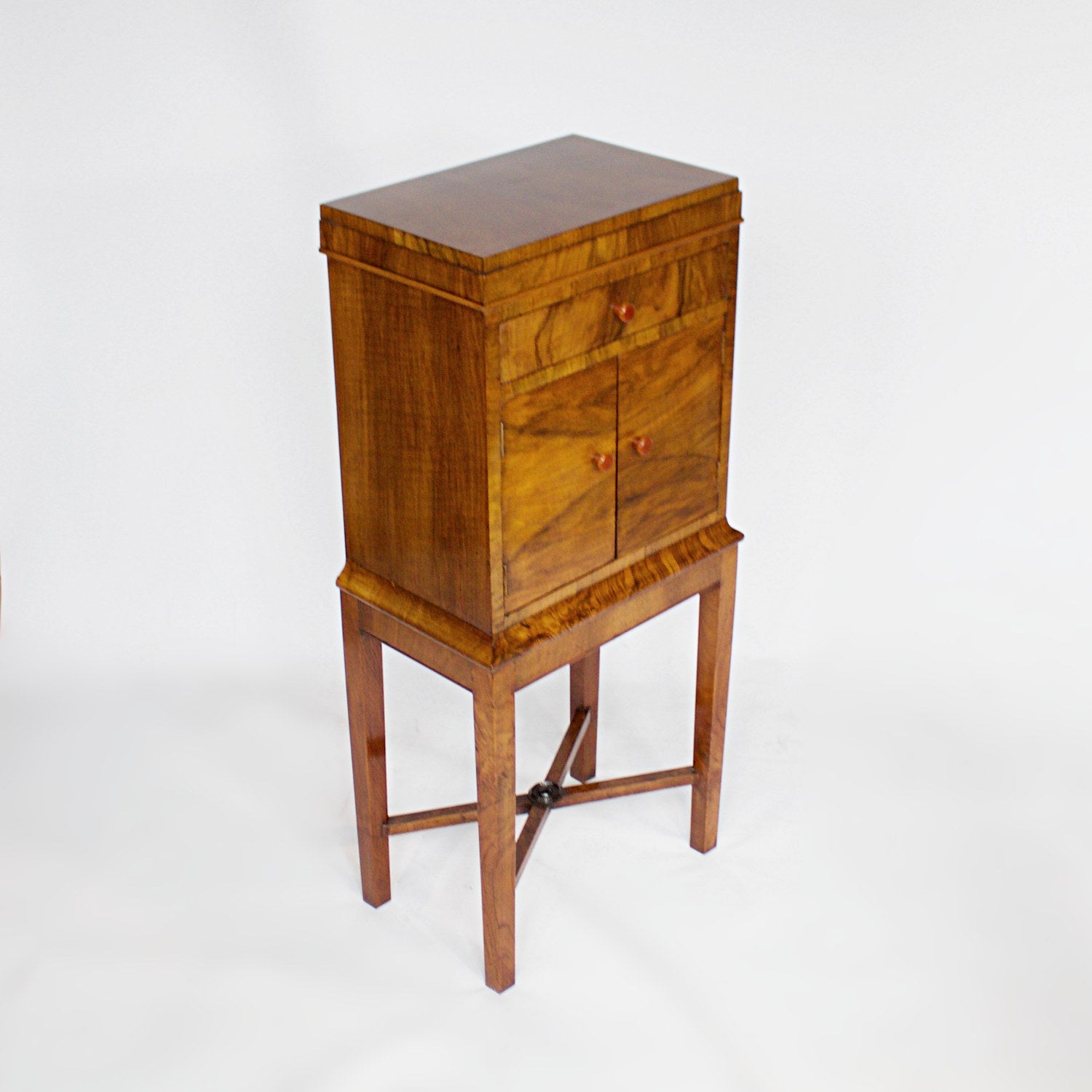 An Art Deco Walnut Cabinet Jeroen Markies Art Deco