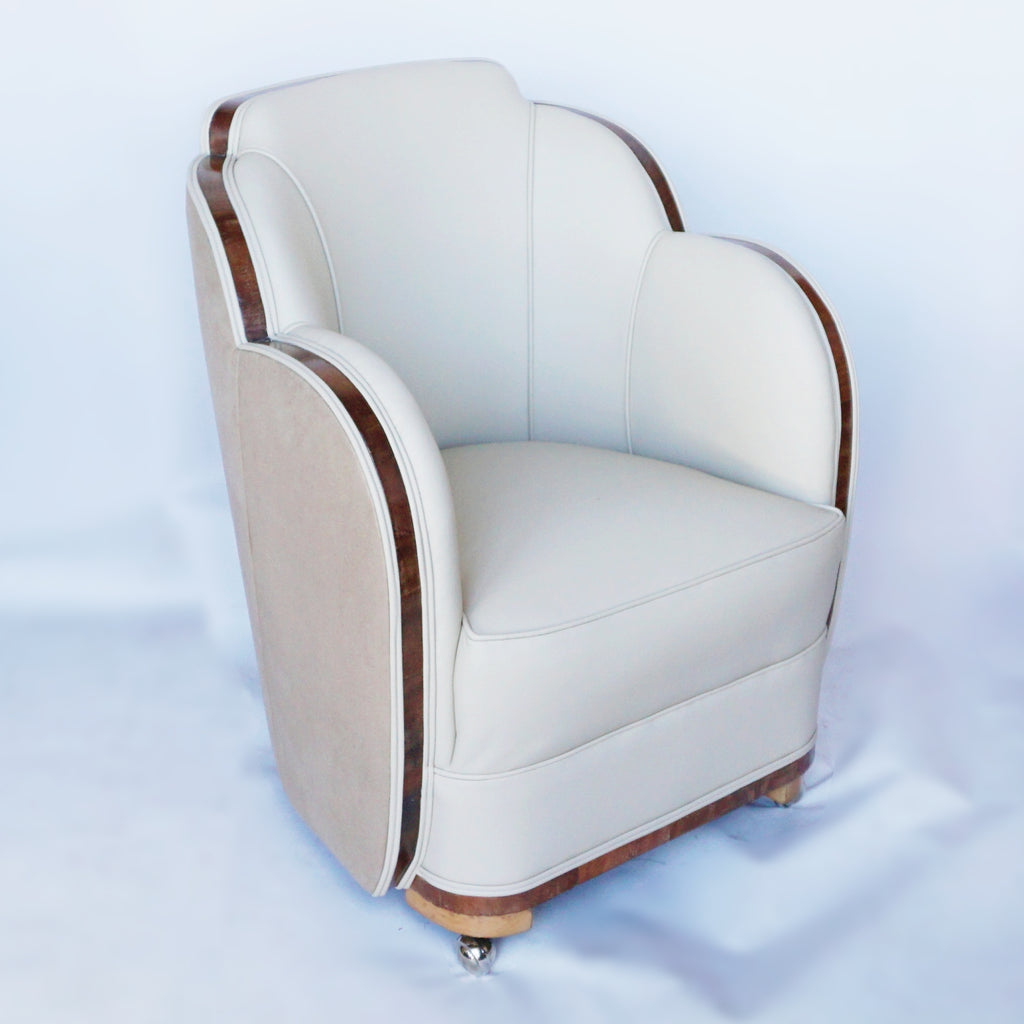 Harry & Lou Epstein Art Deco Cloud Back Armchairs Vintage and Original Art Deco - Jeroen Markies Art Deco