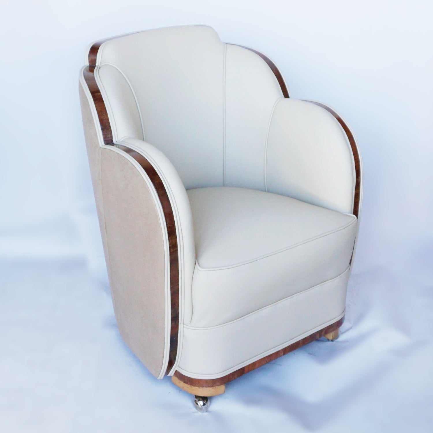 Harry & Lou Epstein Art Deco Cloud Back Armchairs Vintage and Original Art Deco - Jeroen Markies Art Deco