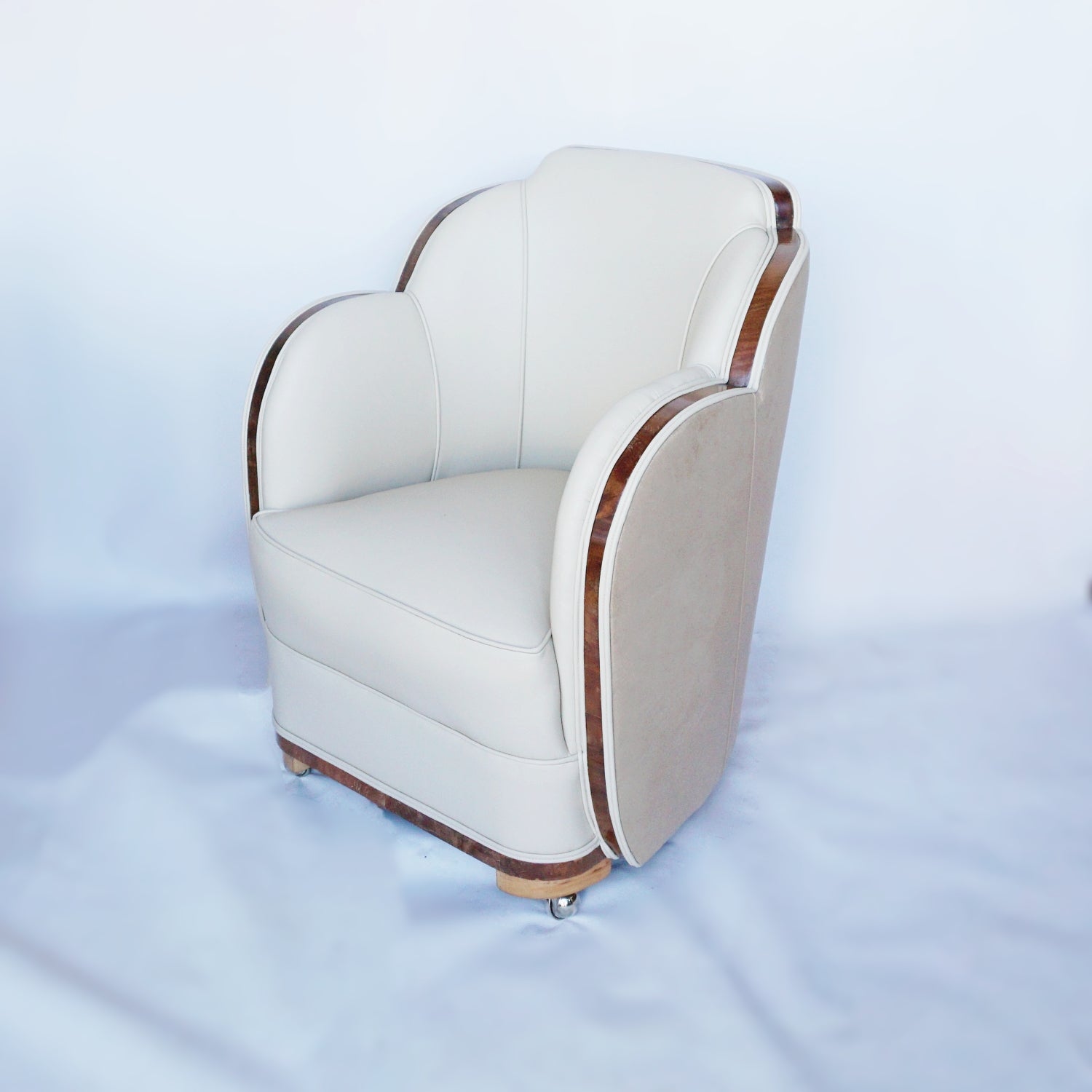 Harry & Lou Epstein Art Deco Cloud Back Armchairs Vintage and Original Art Deco - Jeroen Markies Art Deco