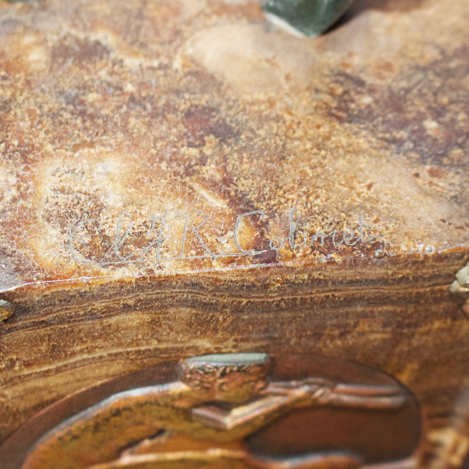 'Country Dance' Art Deco Bronze Sculpture by Colinet Jeroen Markies Art Deco