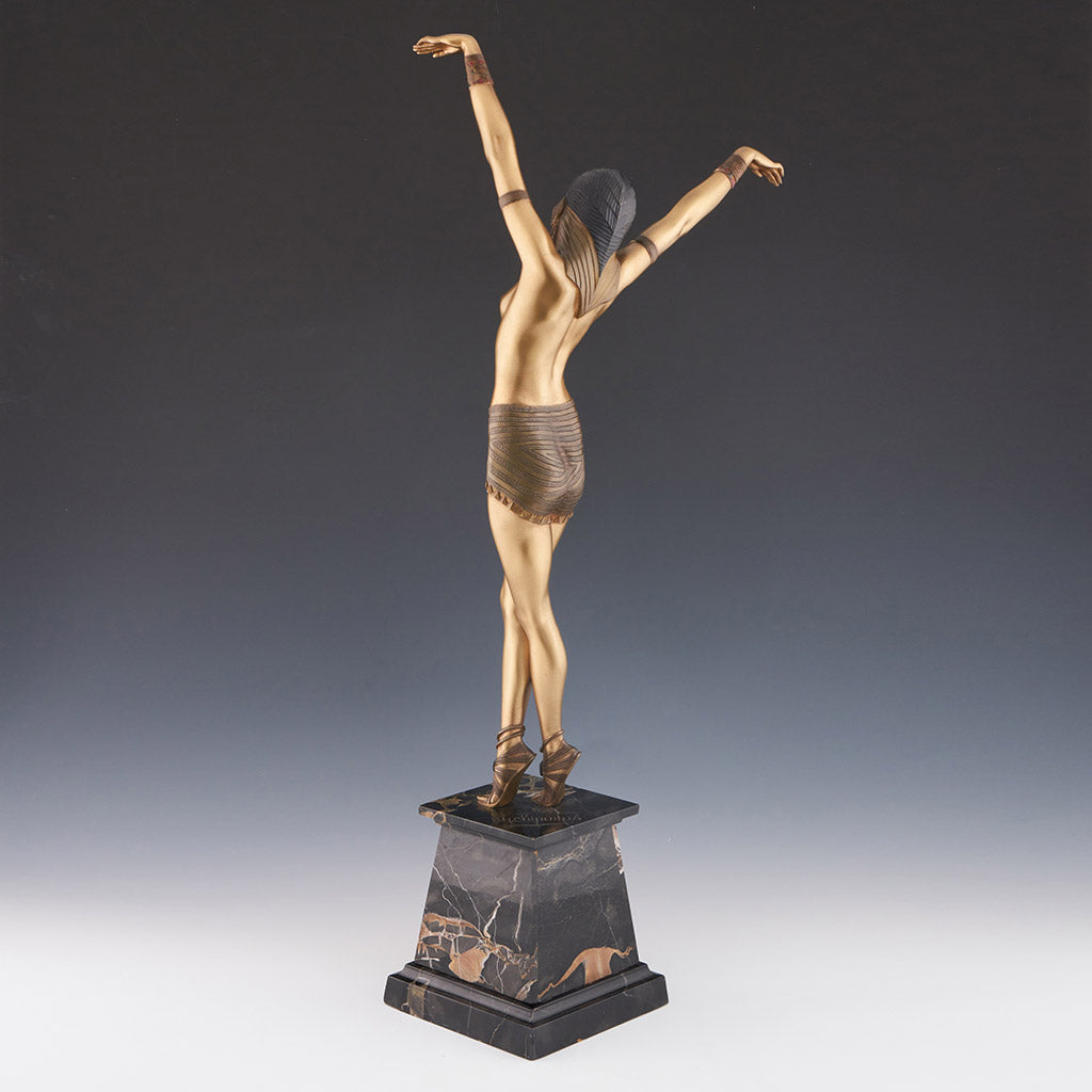 Demetre Chiparus 'Egyptian Dancer' - Jeroen Markies Art Deco