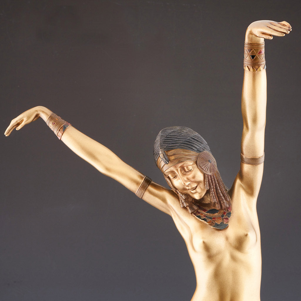 Demetre Chiparus 'Egyptian Dancer' - Jeroen Markies Art Deco