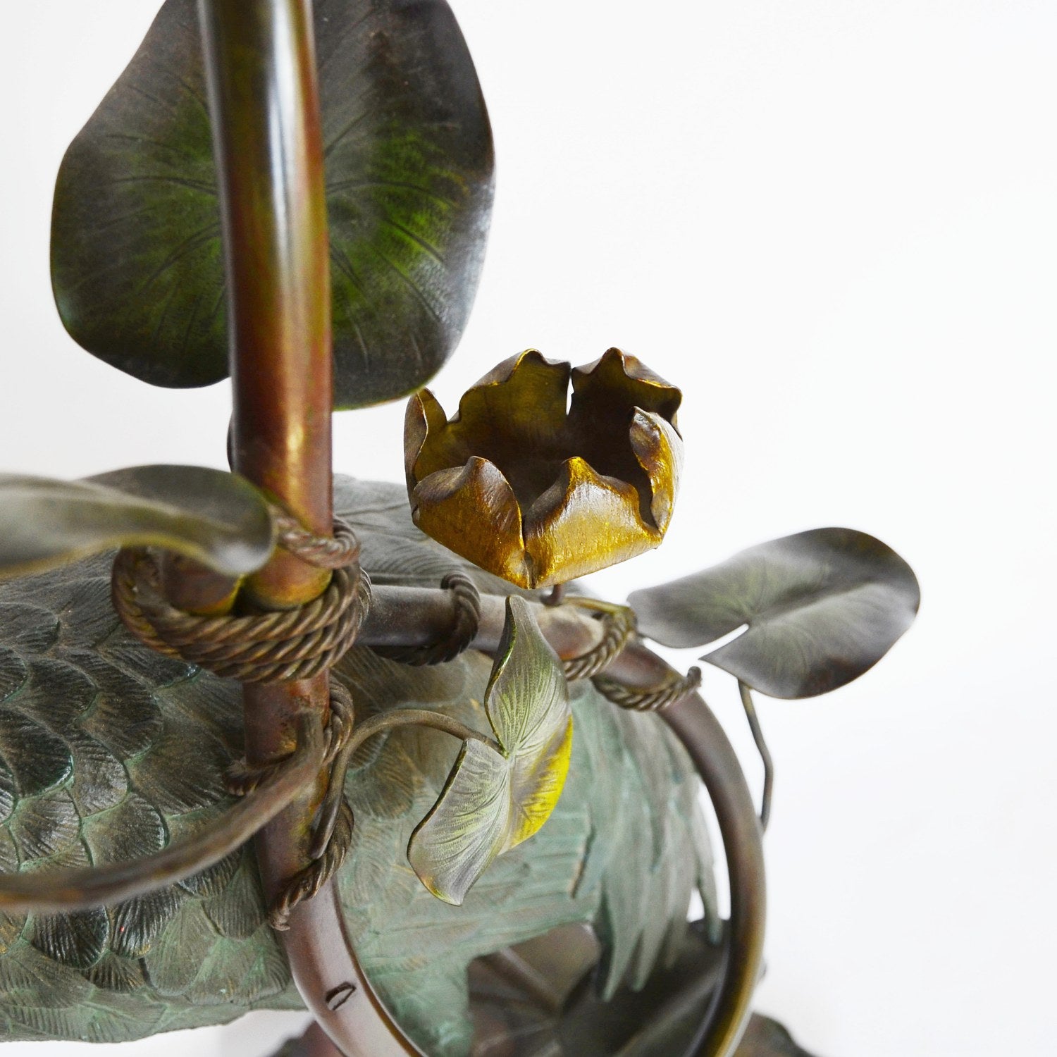 Stork Amongst the Lilies