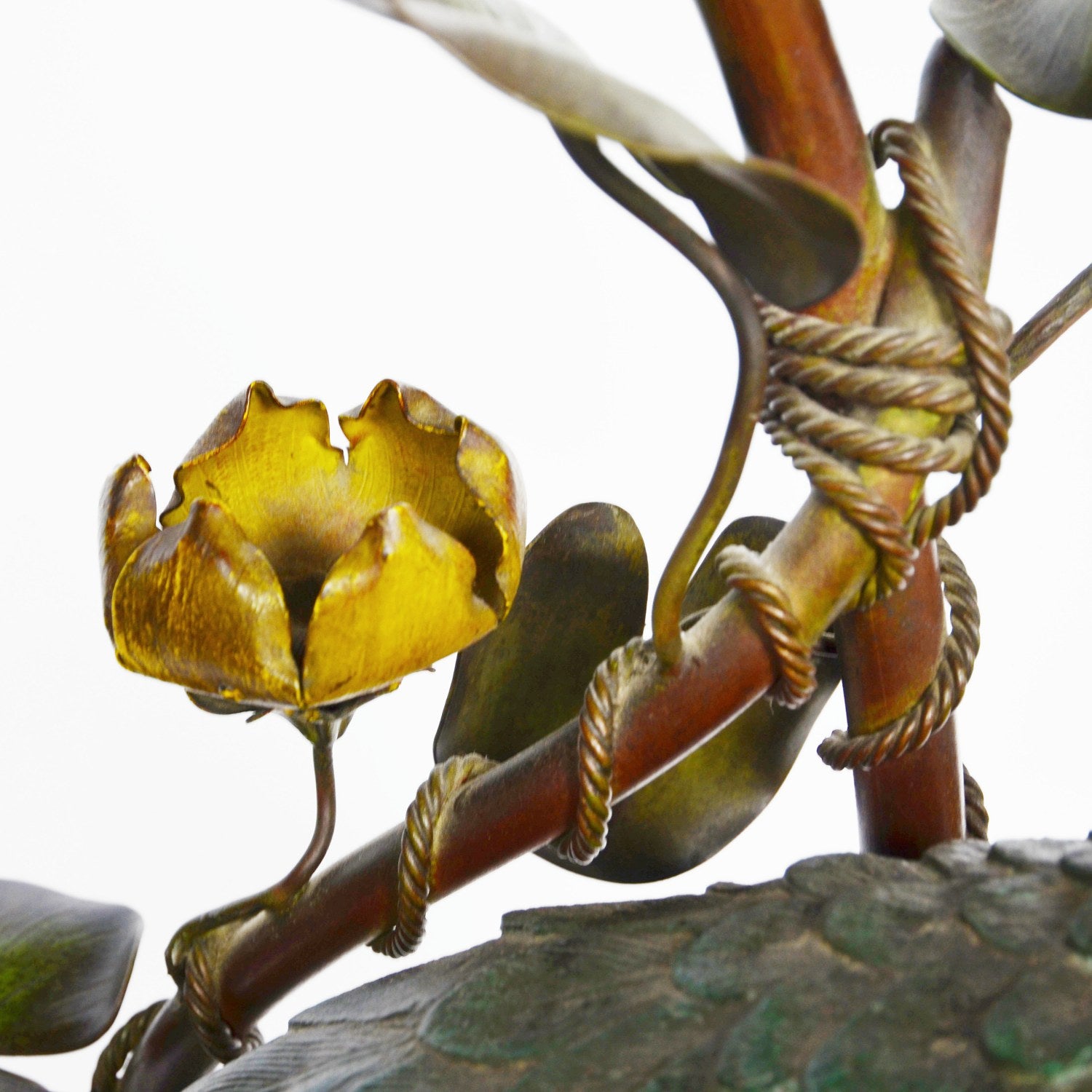 Stork Amongst the Lilies