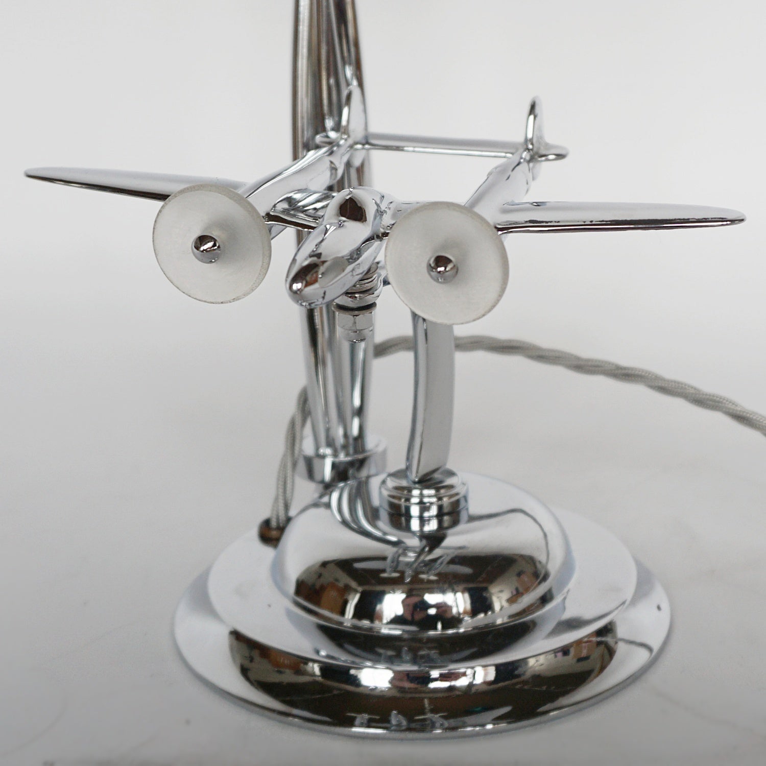 Art Deco Aviation Table Lamp English - Jeroen Markies Art Deco Lighting 