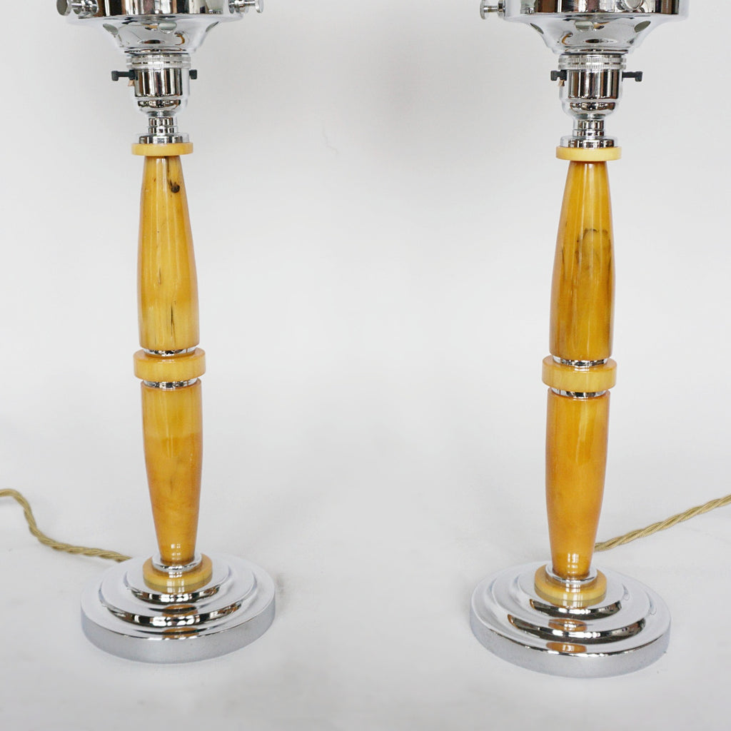 Art Deco Bakelite Table Lamps - Jeroen Markies Art Deco