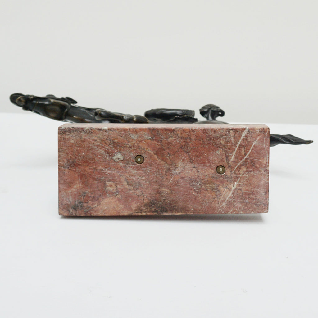 Art Deco Bronze Sculpture by Bruno Zach ' Tall Feather' Signed original bronze - Jeroen Markies Art Deco