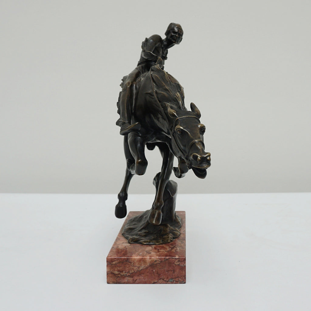 Art Deco Bronze Sculpture by Bruno Zach ' Tall Feather' Signed original bronze - Jeroen Markies Art Deco