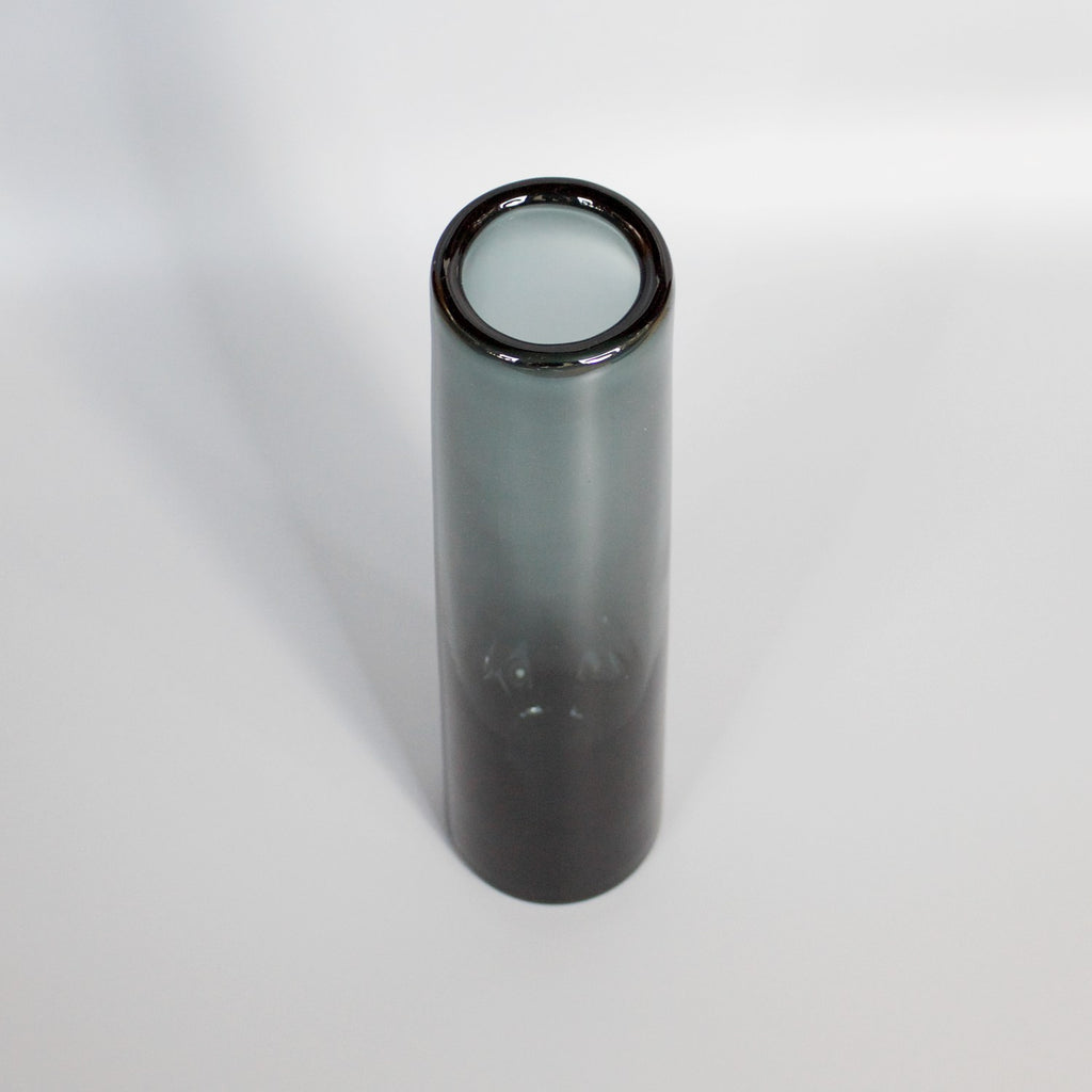 Smoked Cylinder Vase