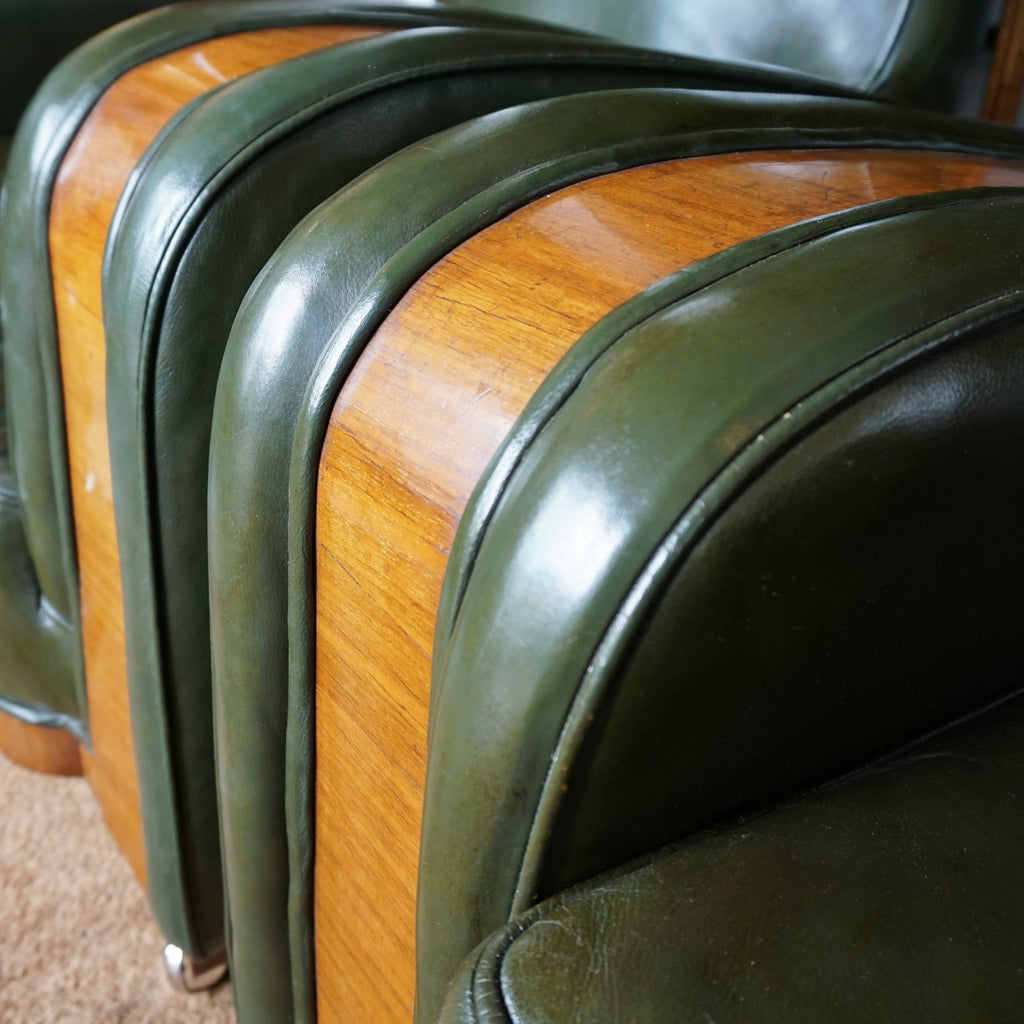 Harry & Lou Epstein Tank Chairs - Art Deco Armchairs - Jeroen Markies Art Deco