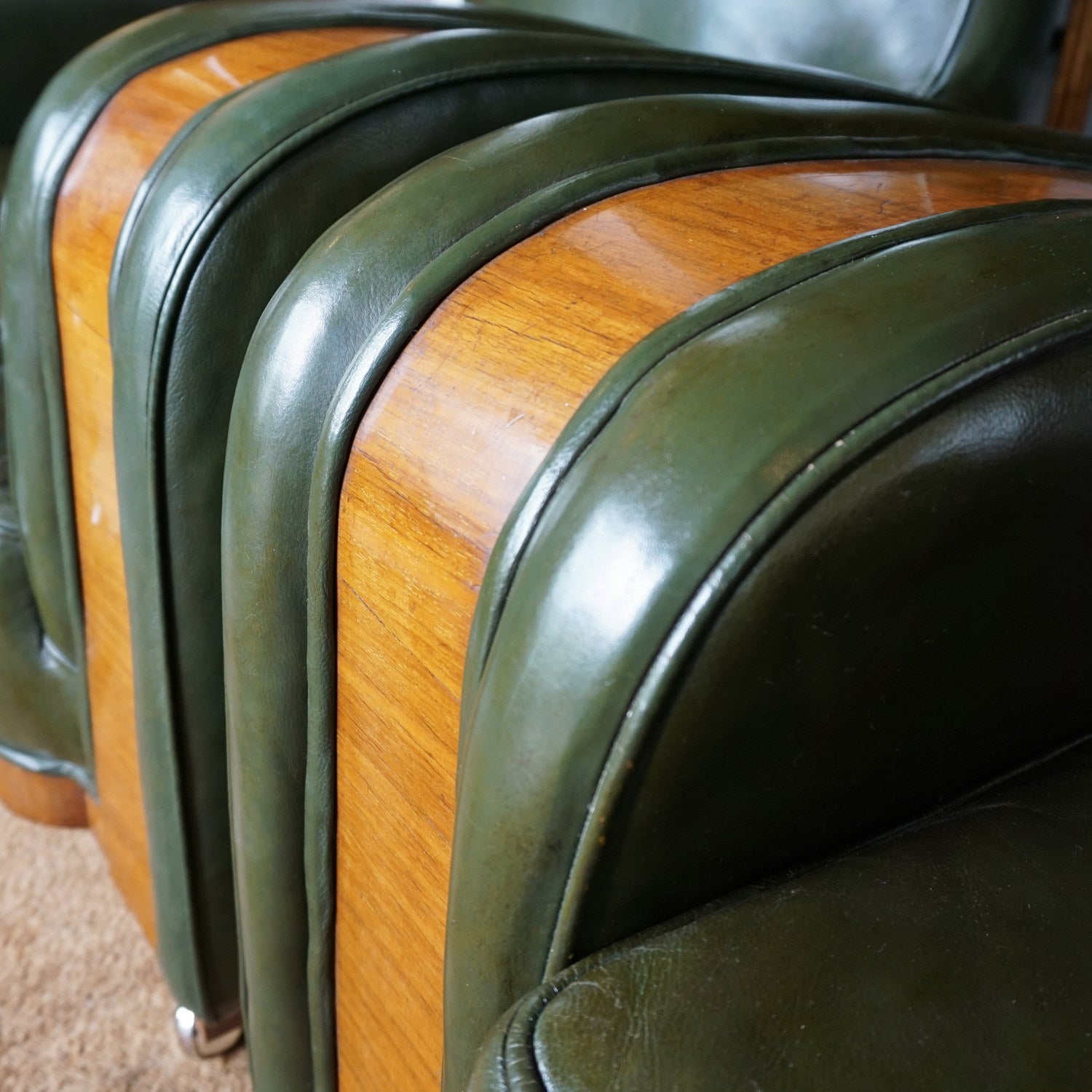 Harry & Lou Epstein Tank Chairs - Art Deco Armchairs - Jeroen Markies Art Deco