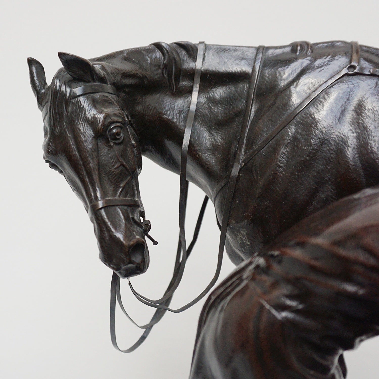 A 19th Century Bronze Sculpture ' The Hunt' by John WIllis Good Signed and dated 1872 - Jeroen Markies Art Deco