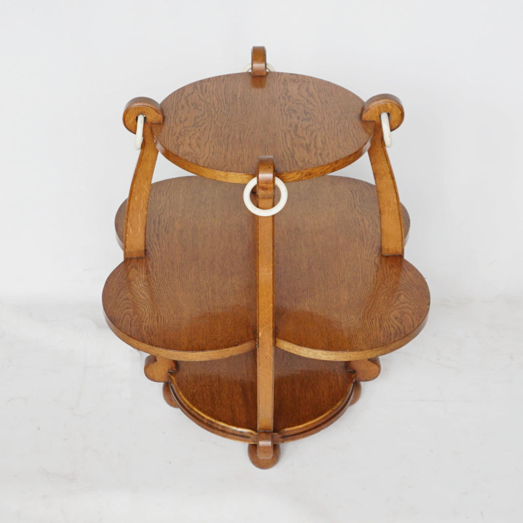 Art Deco Three-Tiered Side Table - Jeroen Markies Art Deco