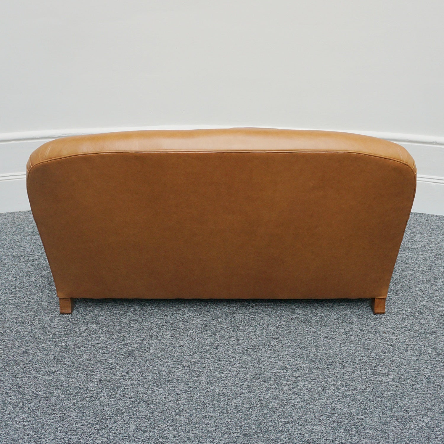 Vintage Art Deco Three Piece Lounge Suite Leather and Walnut Circa 1935 - Jeroen Markies Art Deco