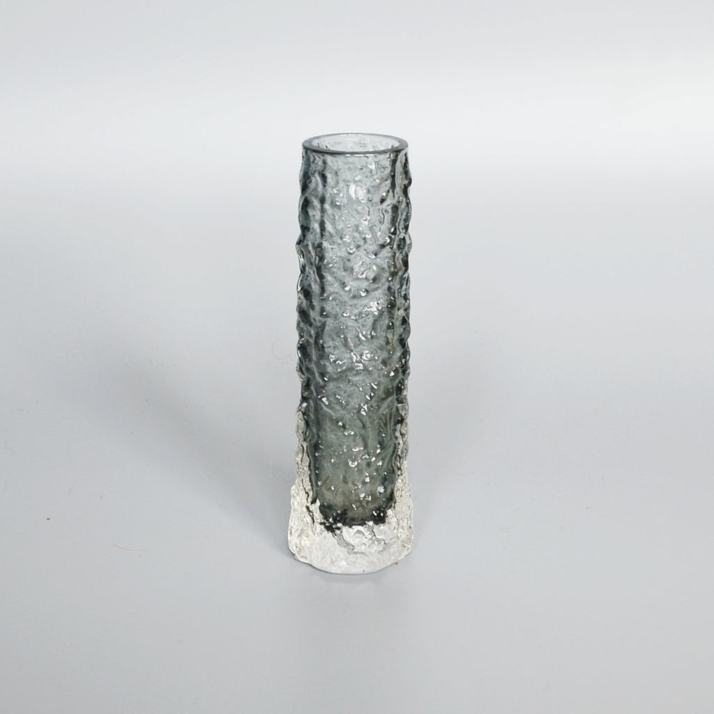 Collection of Six Textured 'Finger' Bark Vases