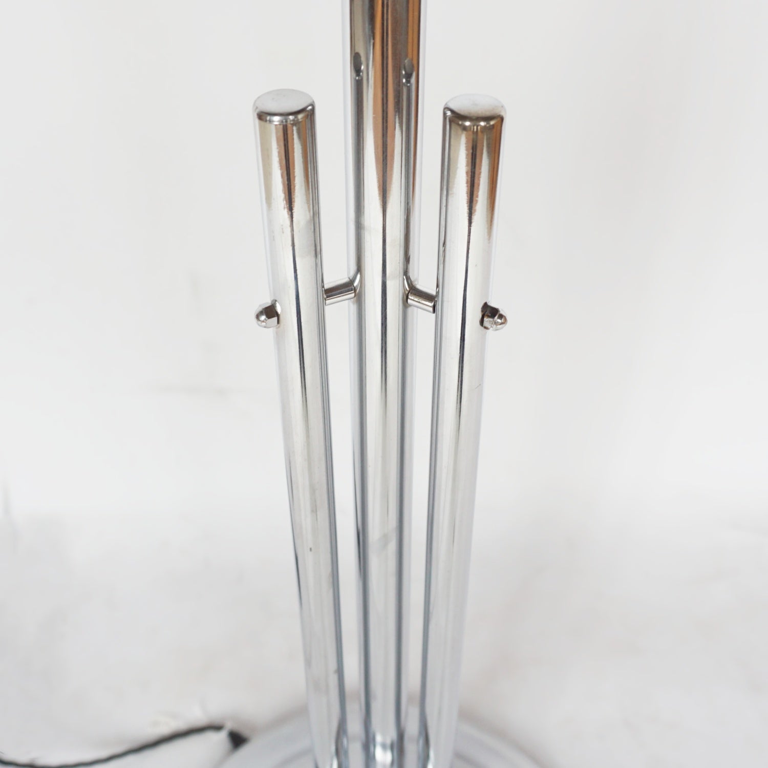 Art Deco Chromed Metal Uplighter - Jeroen Markies Art Deco