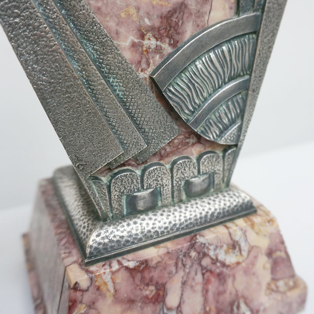 An Art Deco cubist clock attributed to George Lavroff - Jeroen Markies Art Deco