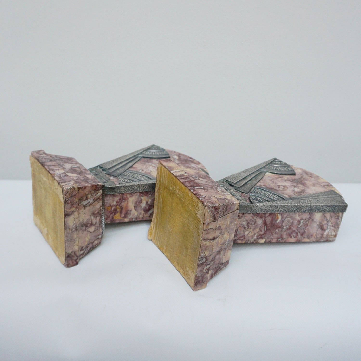 An Art Deco cubist clock attributed to George Lavroff - Jeroen Markies Art Deco